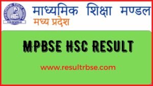 MPBSE HSC Result