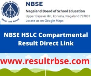 NBSE HSLC Compartmental Result